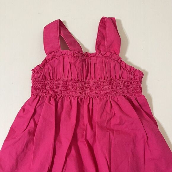 Gymboree Floral Mermaid Pink Smocked Dress and Bloomers Girls Size 6-12 Months - Picture 2 of 14